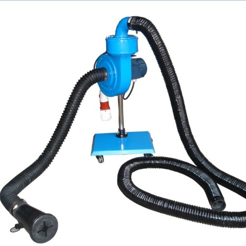 AA4C car exhaust extracting system auto vehicle exhaust dolly for car with  single pipe 