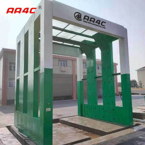AA4C automatic touchless dirve-through  bus & truck washing machine