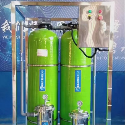 AA4C Automatic 4 steps water recycling system for car washing machine Sewage treatment equipment