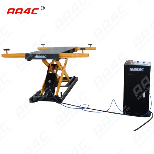 automobile lift in ground car lift for spray booth Floor scissor lift AA-ACR3014