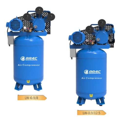 upright  piston air compressor 300L 7.5kw 8bar  LW-0.9/8