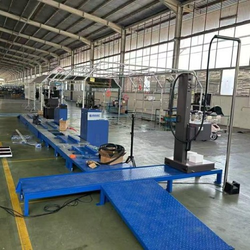 2 wheeled (EV) motorcycle  tester  Brake Force tester, Axle load(weighting) tester ,Wheel clamp testing mechanism, Speedometer tester , Wheel Alignment tester to Indonesia 