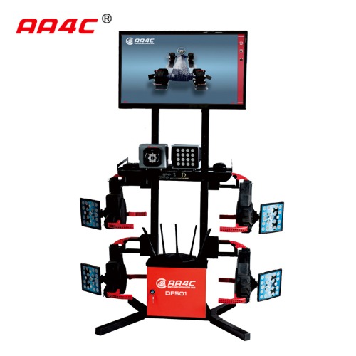 AA4C DF501 3D wheel alignment machine 5 cameras no camera  beam |no cabinet no monitor | no computer be applicable to scissor lift |four post lift and pit.