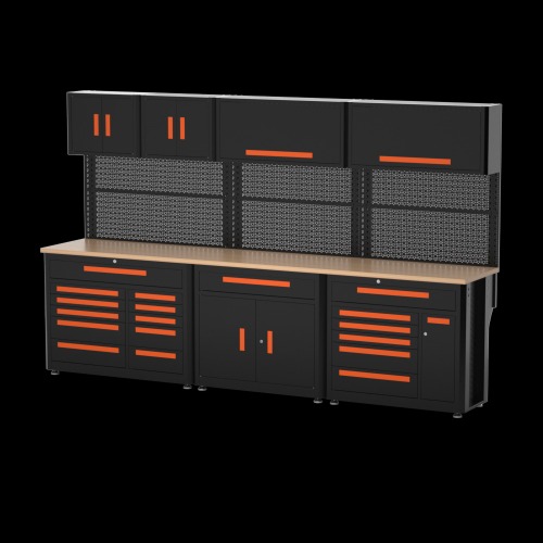 2302-C Tool Box Side Cabinet Fishing Full Garage Tool Box Drawer Workbench Tool Chest Cabinet