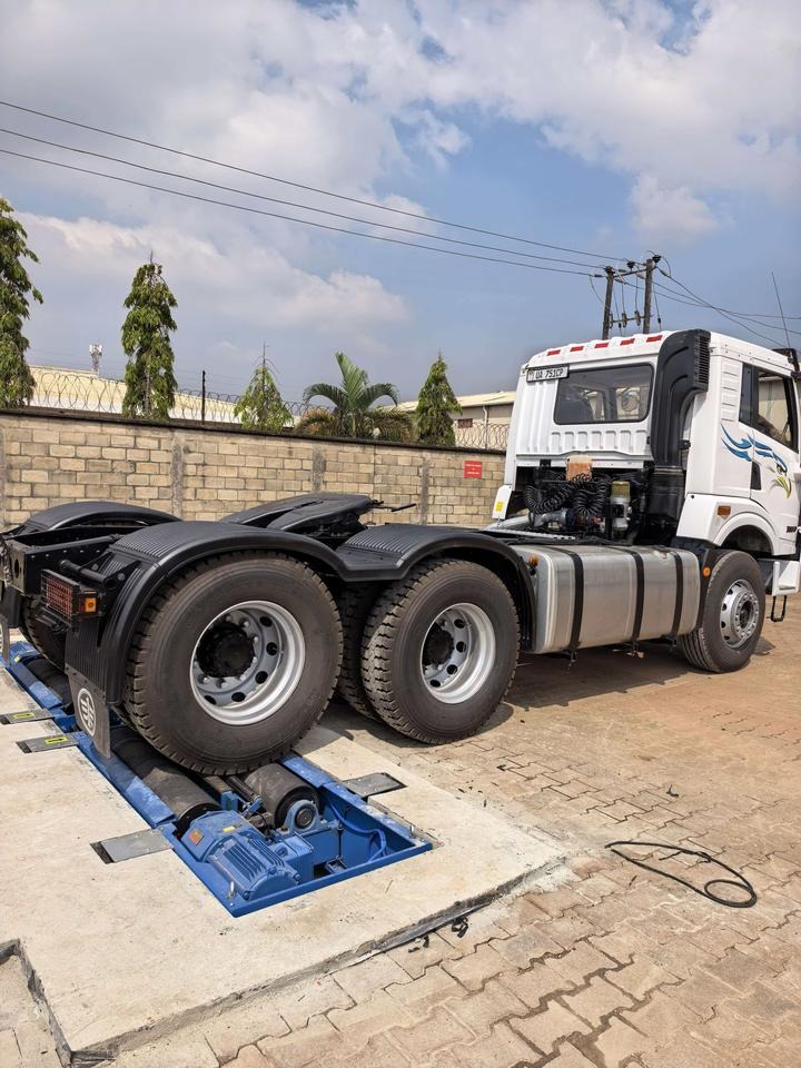 AA4C Successfully installed  Truck Inspection Line in Uganda, including Truck Brake Tester, Dual-Plates Side Slip Tester, and play detector