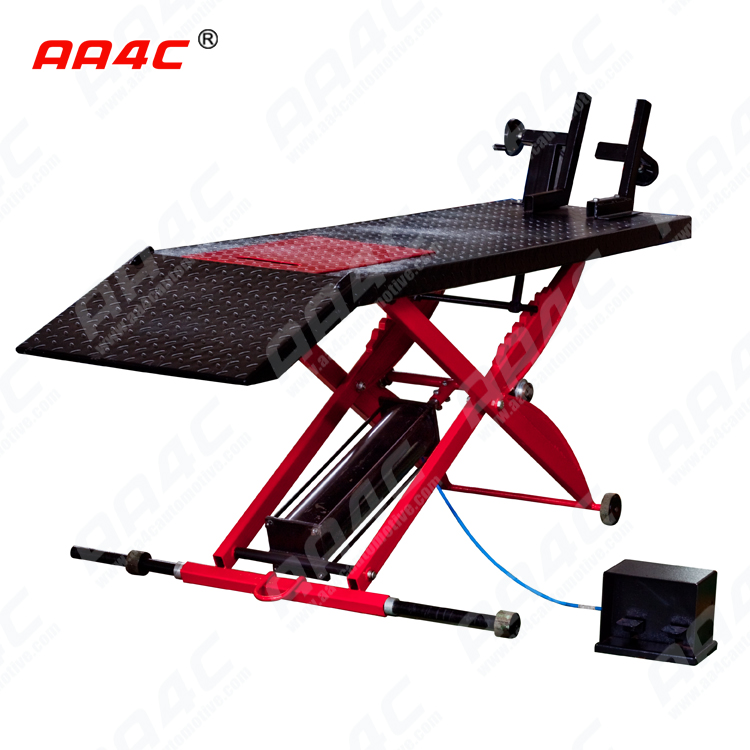 AA-MCL200  1500LBS  Pneumatic Motorcycle lifting table 
