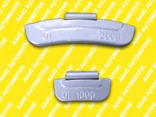 Iron clip-on wheel weights