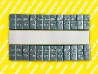 Lead adhesive wheel weights