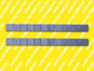 Lead adhesive wheel weights