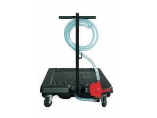 17 gallon Low Profile Oil Drain with manual pump   AA-C70L-1